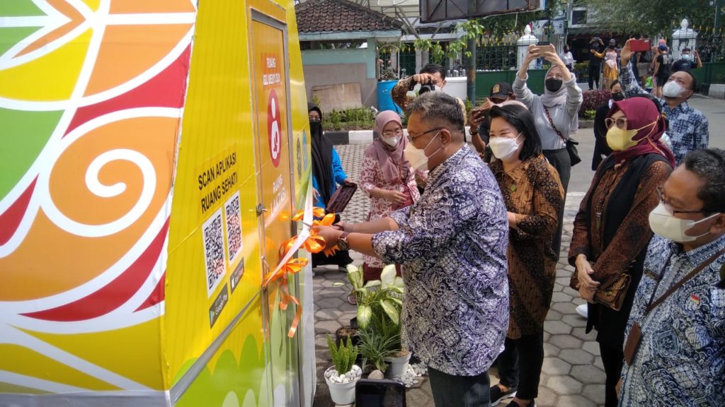 UNRIYO Terpilih Menjadi Pelaksana Penelitian Tematis Swakelola Kota Yogyakarta tahun 2022 dengan  Luncurkan Ruang Laktasi Sehati