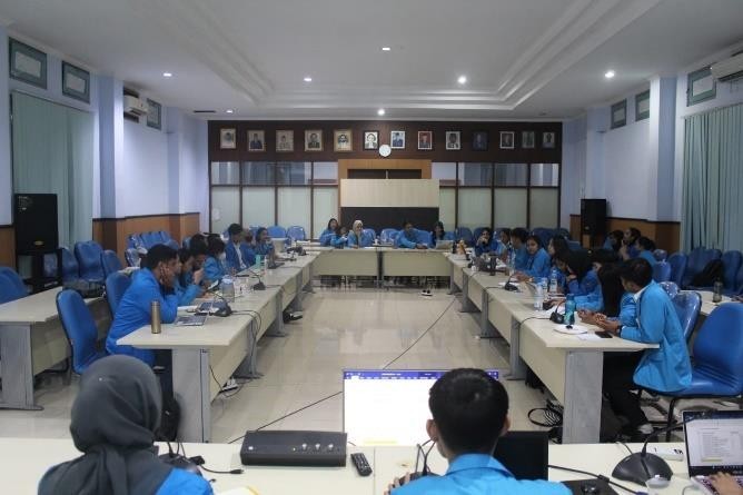 Rapat Koordinasi Badan Eksekutif Mahasiswa Universitas Respati Yogyakarta