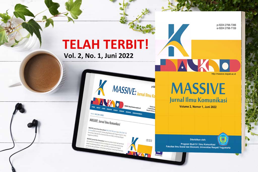 Telah Terbit! Edisi Juni 2022 MASSIVE: Jurnal Ilmu Komunikasi